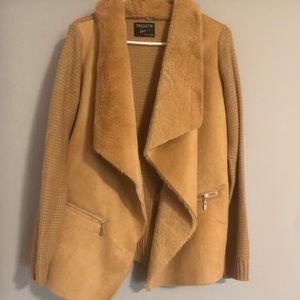 Caramel fur jacket